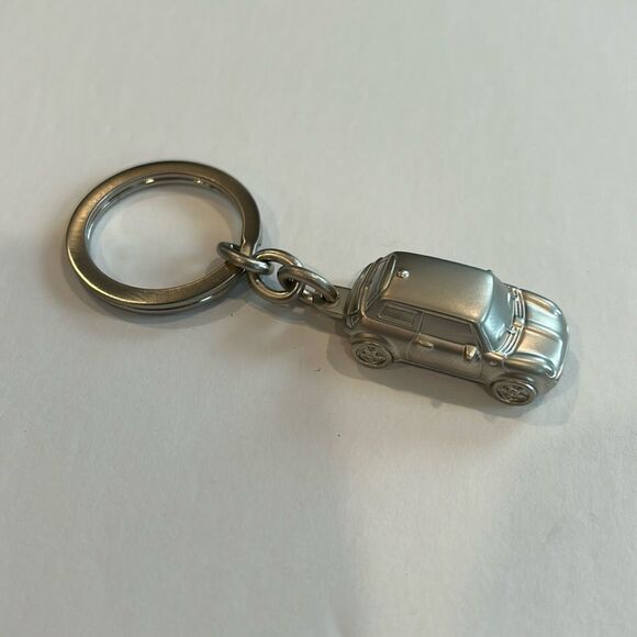 NWOT Silver Car Key Chain Fob Charm - Picture 1 of 7